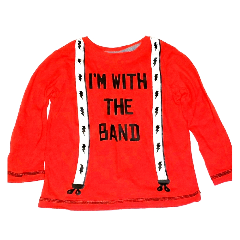 "IM WITH THE BAND" LONG SLEEVE SHIRT